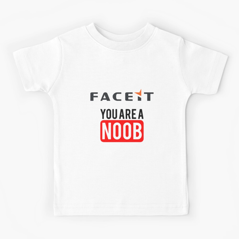 Face It You Are A Noob Kids T Shirt By Imystikhd Redbubble - roblox noob new kids t shirt by nice tees redbubble