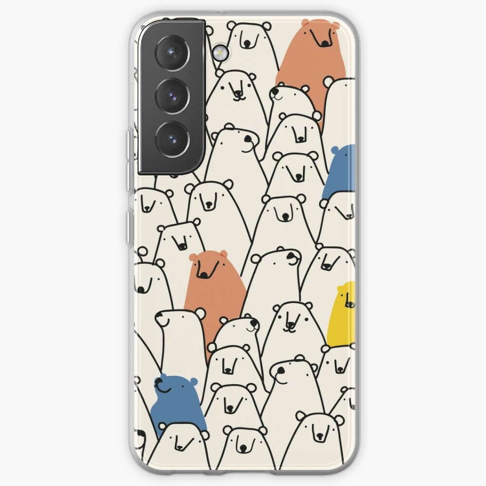 Bears pattern Samsung Galaxy Phone Case