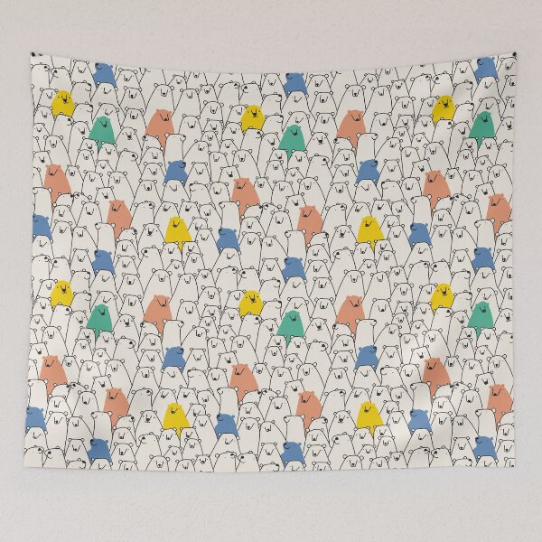 Item preview, Bears pattern designed and sold by theseakiwi.
