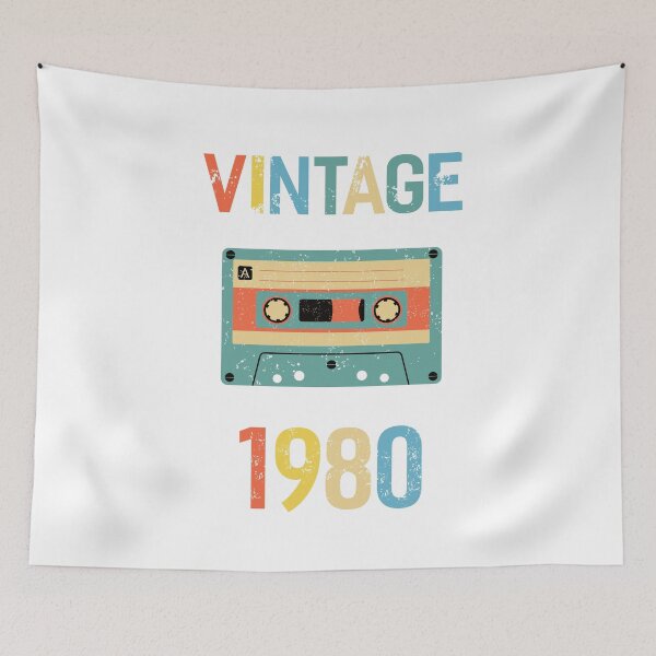 Item preview, Vintage 39th Birthday Gift Mixtape 1980 39 Years Old  designed and sold by Maka4.