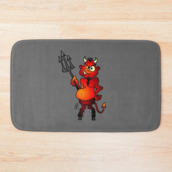 Item preview, Fat red devil designed and sold by cardvibes.