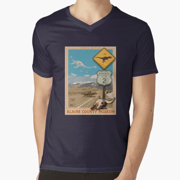 Blaine County Museum V-Neck T-Shirt
