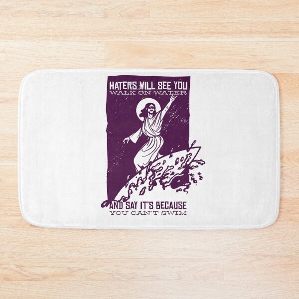 Item preview, Surfing Jesus Funny designed and sold by Retrolendo.