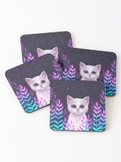 Glowy foliage Coasters