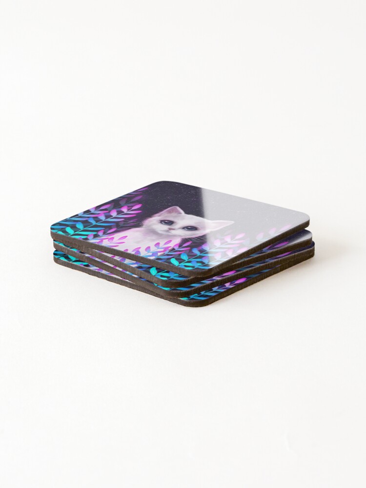 Alternate view of Glowy foliage Coasters (Set of 4)