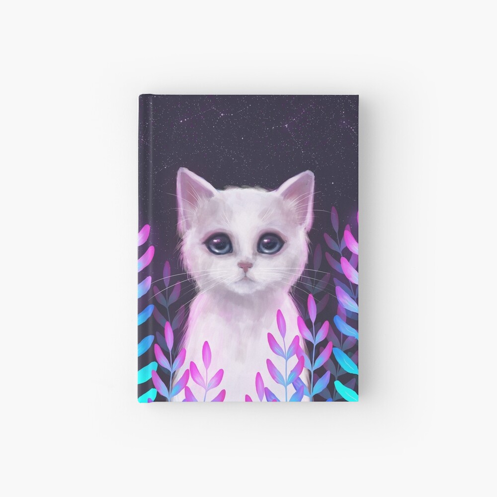 Glowy foliage Hardcover Journal