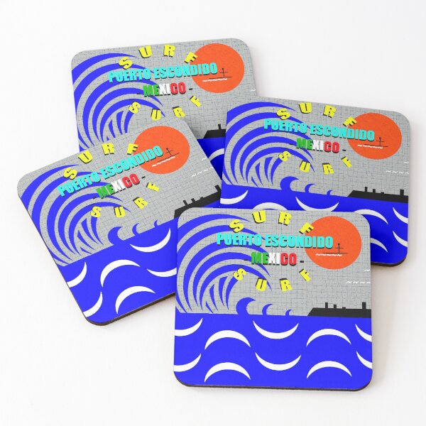 Item preview, Surf Puerto Escondido Mexico design A designed and sold by David Lee Thompson.