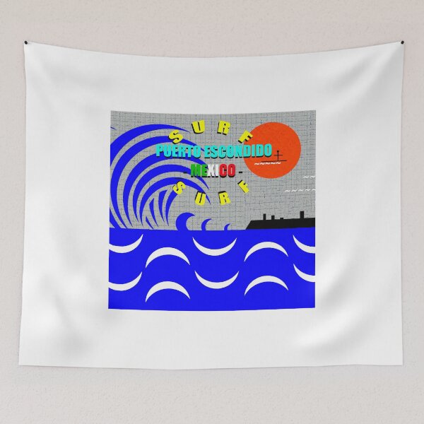 Item preview, Surf Puerto Escondido Mexico design A designed and sold by David Lee Thompson.