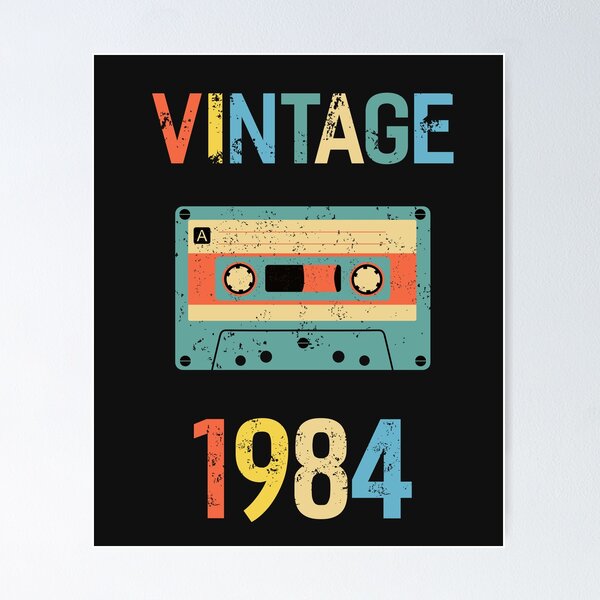 Item preview, Vintage 35th Birthday Gift Mixtape 1984 35 Years Old  designed and sold by Maka4.