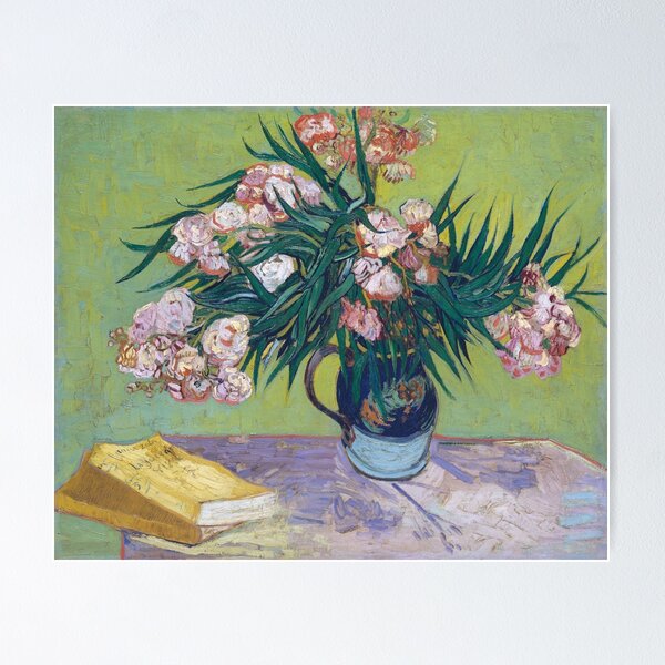 Item preview, Vincent Van Gogh - Majolica Jar with Branches of Oleander designed and sold by vakashop.