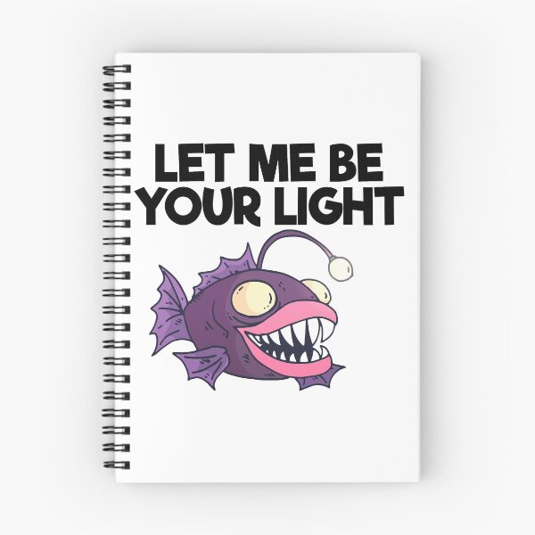 Item preview, Deep sea fish humor | Let me be your light. designed and sold by emphatic.