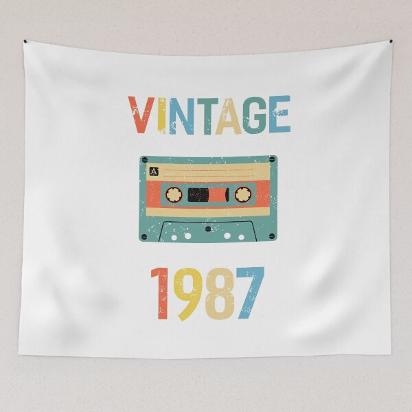 Item preview, Vintage 32th Birthday Gift Mixtape 1987 32 Years Old  designed and sold by Maka4.