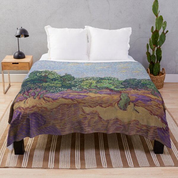 Item preview, Vincent Van Gogh - Olive Grove - Pale Blue Sky designed and sold by vakashop.