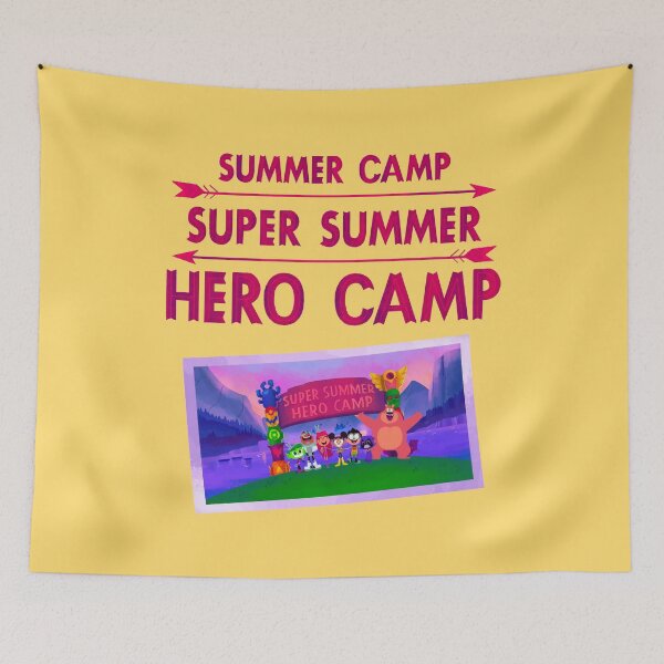 Item preview, Super Summer Hero Camp designed and sold by mecreative.