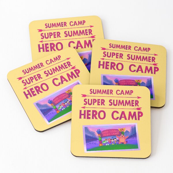 Item preview, Super Summer Hero Camp designed and sold by mecreative.