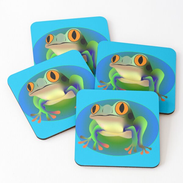 Item preview, Cartoon Tree Frog designed and sold by Zachary Ellingson.
