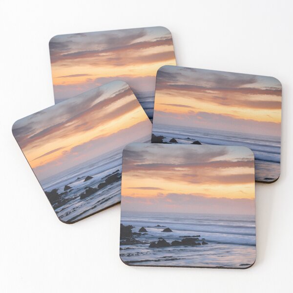 Item preview, Sunset over Bude Rocks designed and sold by heidipics.