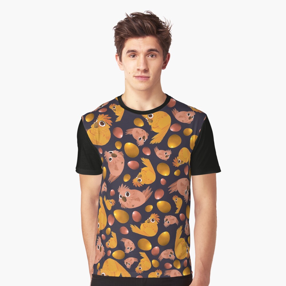 Aperçu de l'œuvre T-shirt graphique créée et vendue par BarracudApps.