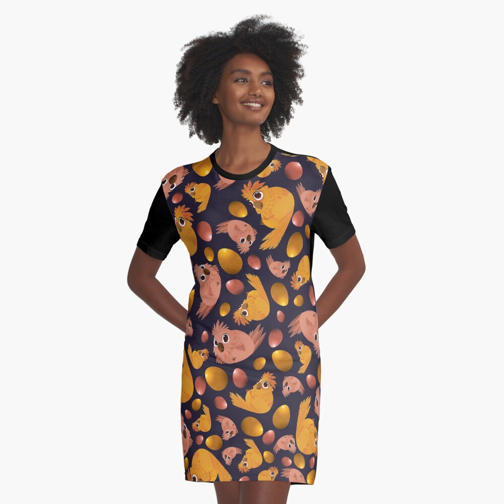Aperçu de l'œuvre Robe t-shirt créée et vendue par BarracudApps.