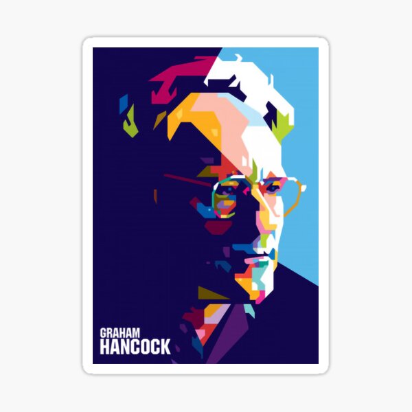 “Graham Hancock Colorful Art” Sticker for Sale by Desire-inspire