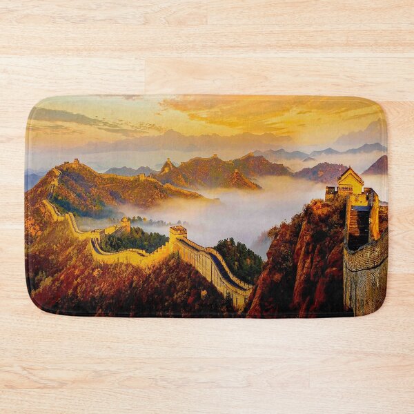 Item preview, CHINA : Vintage Great Wall Tourism Advertising Print designed and sold by posterbobs.
