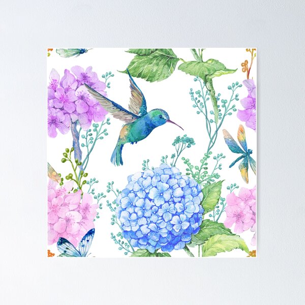 Item preview, Humming Birds designed and sold by vibesofcolor.