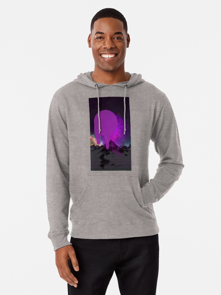 vaporwave sunset hoodie