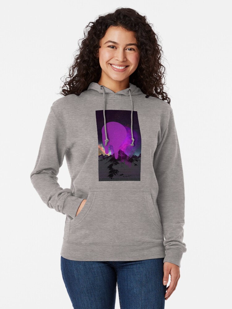 vaporwave sunset hoodie