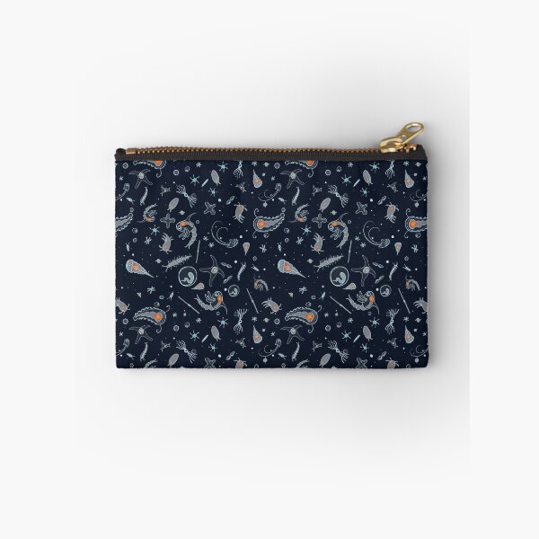 Item preview, Blue Deep Sea Plankton Pattern  designed and sold by Inklingsofgrace.