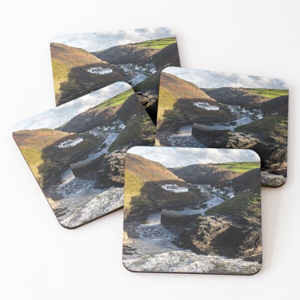 Item preview, Boscastle Harbour, Cornwall, England. UK designed and sold by heidipics.