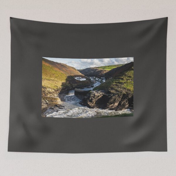 Item preview, Boscastle Harbour, Cornwall, England. UK designed and sold by heidipics.