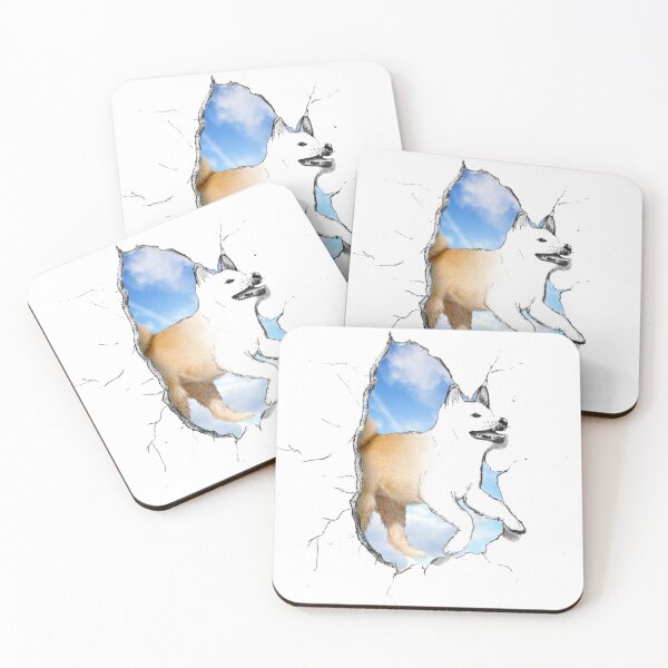 Item preview, Shiba Inu Breaking Free designed and sold by Newtz97.