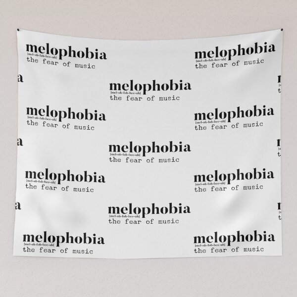 Item preview, Melophobia Definition designed and sold by tyzh7.