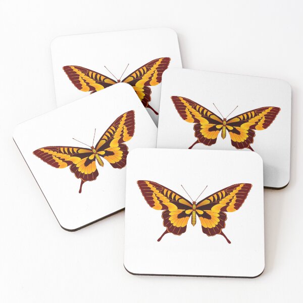 Item preview, Yellow and brown butterfly designed and sold by Elonium.