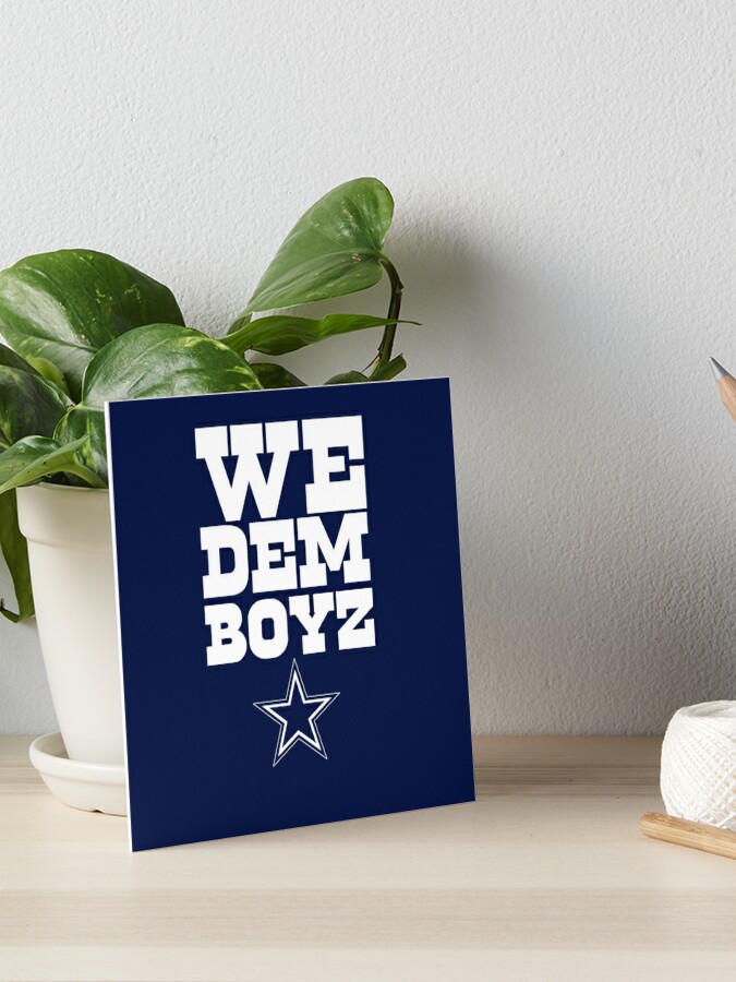 We Dem Boyz WHITE | Art Board Print