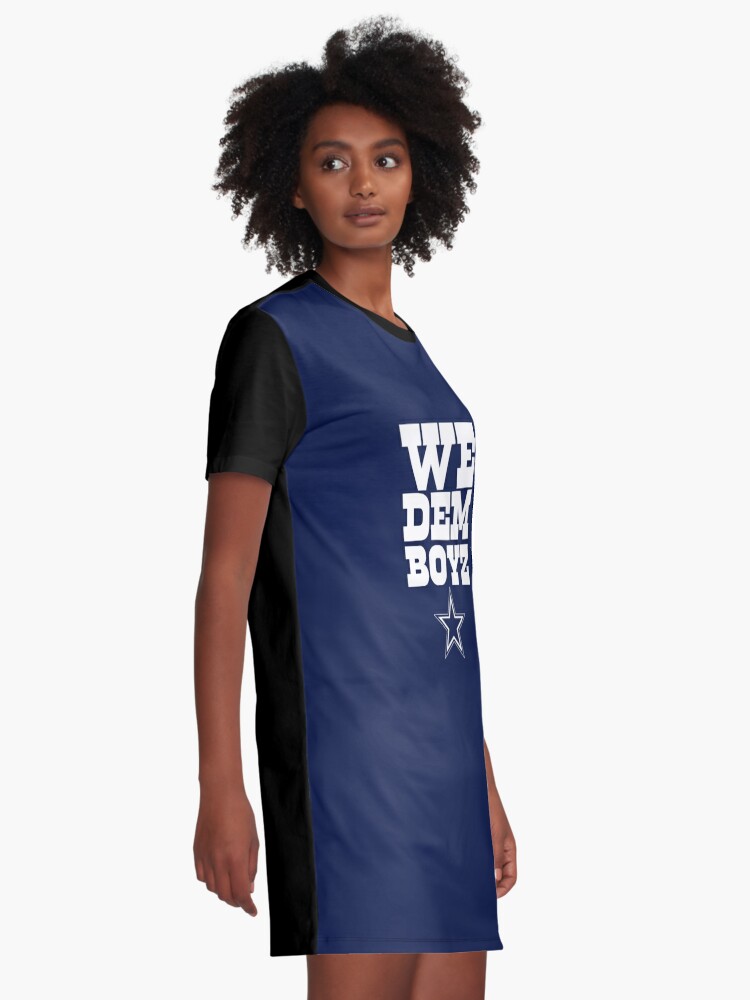 Sundays are for The Cowboys, Dallas Cowboys Graphic T-Shirt Dress