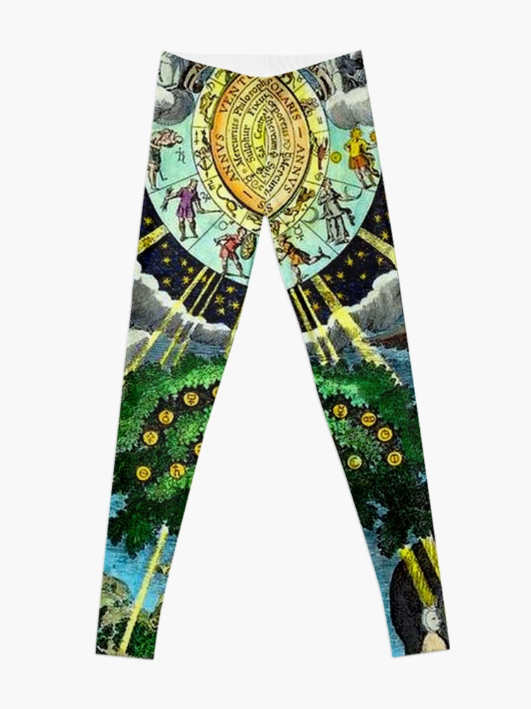 Surreal unicorn outlet leggings