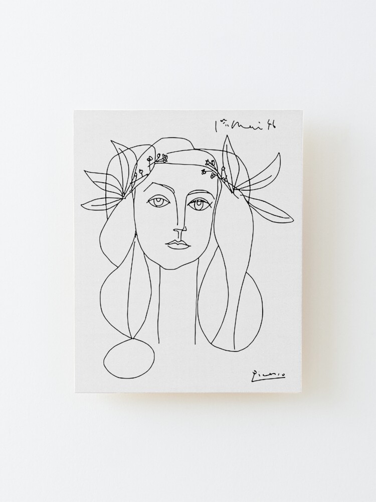 Alternate view of Pablo Picasso War And Peace 1952 Artwork, for Wall Art, Tshirts, Prints, Men, Women, Youth Mounted Print