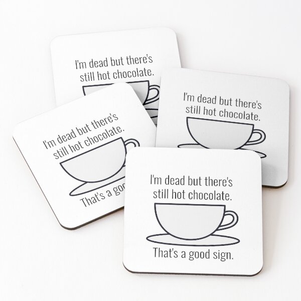 Item preview, i'm dead but there's still hot chocolate (quentin coldwater) designed and sold by ravenstar13.