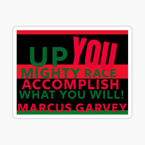 Marcus Garvey Sticker