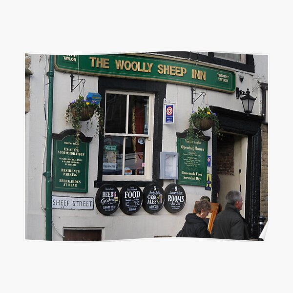 Pub In Skipton Yorkshire, Poster