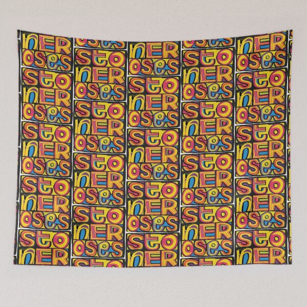 Item preview, Stone Roses 'Happy Monday' Design designed and sold by Rodney's Marketplace.