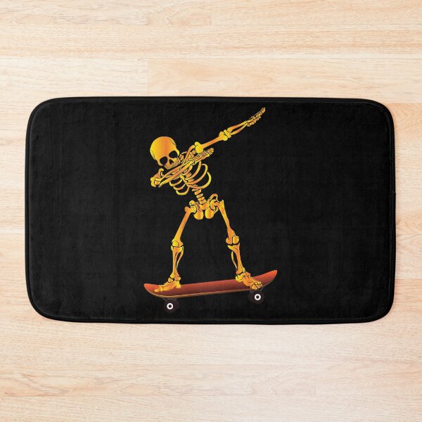 Item preview, Funny Dabbing Halloween Skeleton On A Skateboard graphic designed and sold by tronictees.