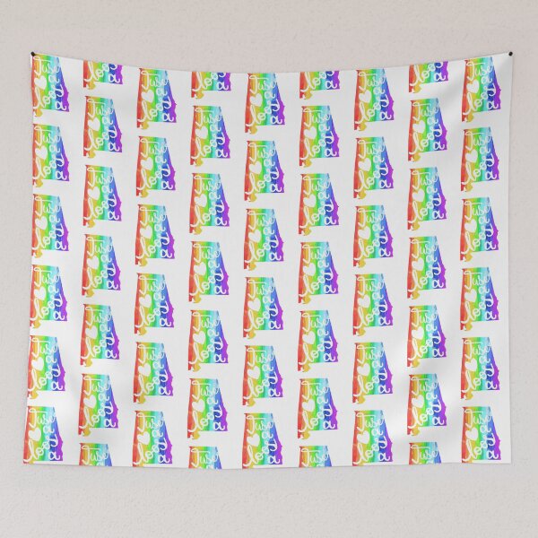 Item preview, Tuscaloosa Alabama Map Rainbow designed and sold by candhdesigns.