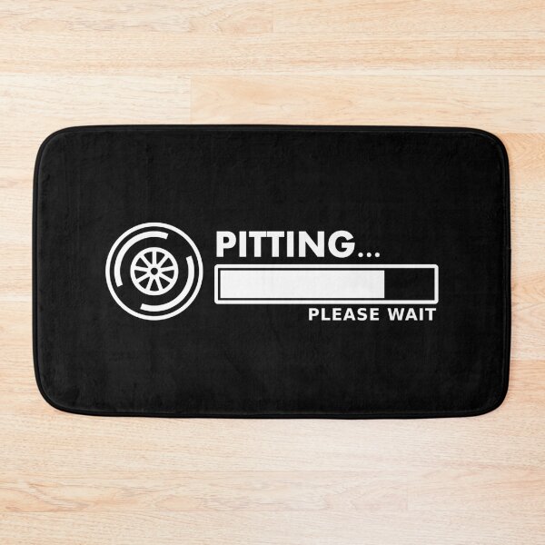 Item preview, 'Pitting...Please Wait' Motorsport Pitstop Design designed and sold by David Speed Design.