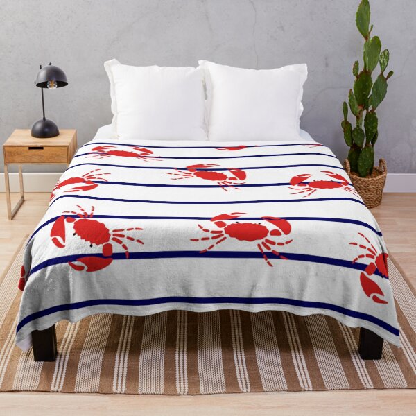 Item preview, Crabs Crab Ocean Sea Seashore Pattern Design Nautical Maryland, Preppy designed and sold by Draculaura2009.