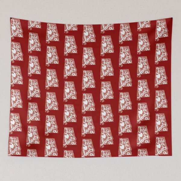 Item preview, Tuscaloosa Alabama Map Crimson Circles designed and sold by candhdesigns.