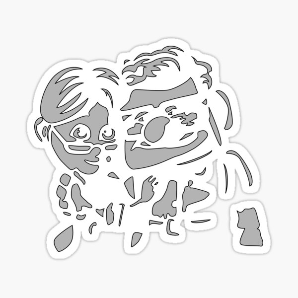 Ellie And Carl Stickers Redbubble