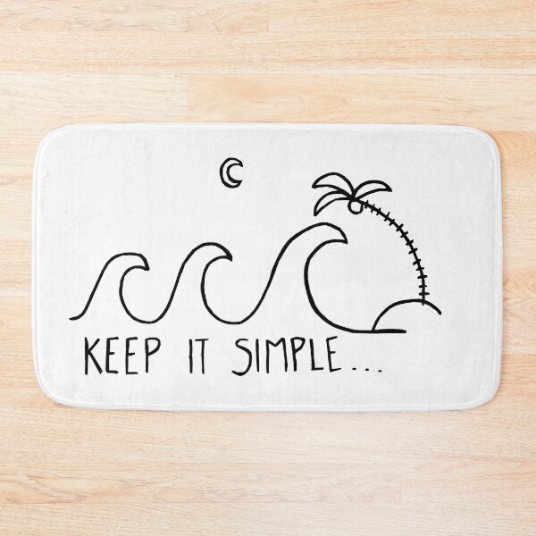 Item preview, Keep it simple designed and sold by WithTheOctopus.