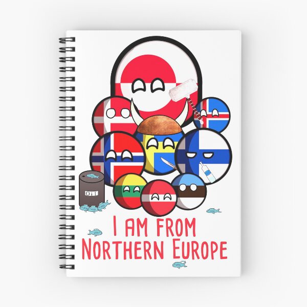 Item preview, I am from northern Europe! Countryball designed and sold by Czechianball.